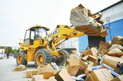 沈陽食品銷毀-垃圾工廠安國(guó)不合格產(chǎn)品處置方式